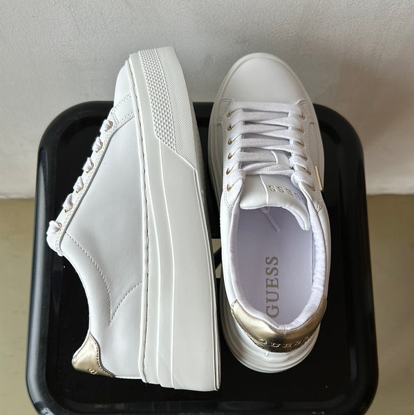 Sneakers platform bianca