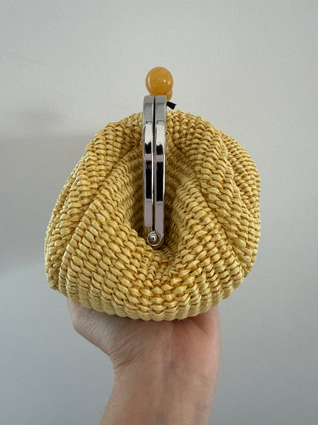 Pasticcino Bag Raffia Limone