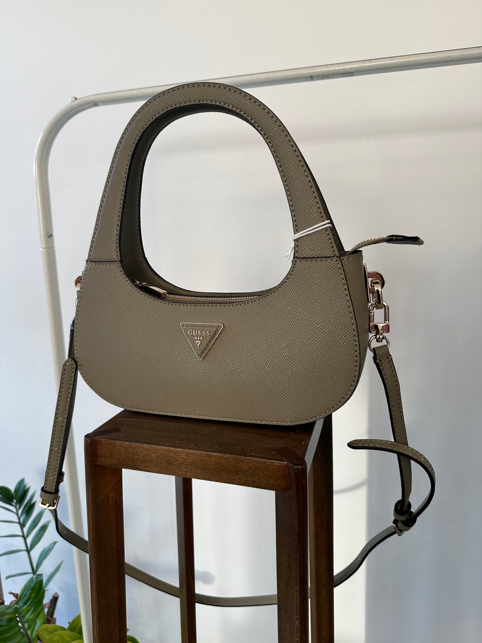 Borsa saffiano salvia