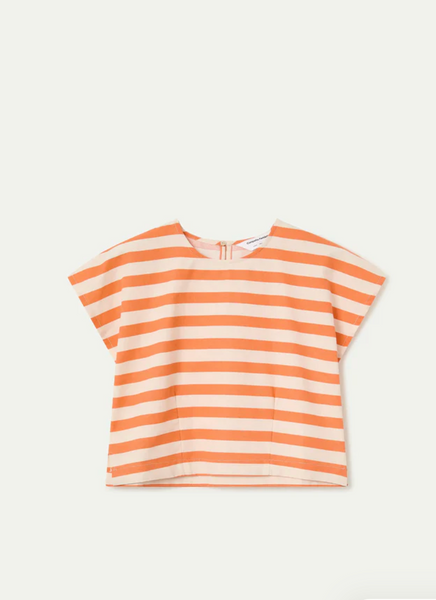 Top righe arancio