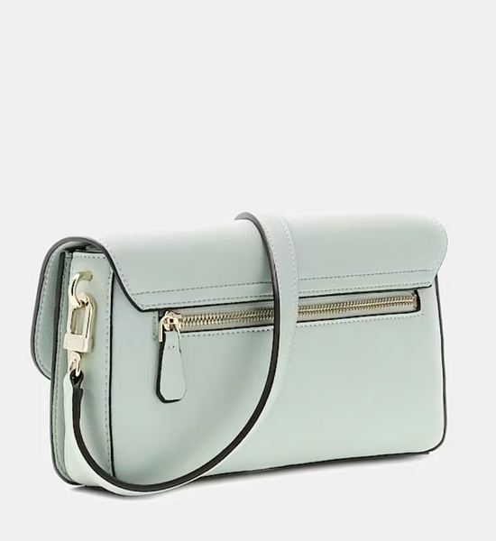 Borsa a spalla gioiello salvia