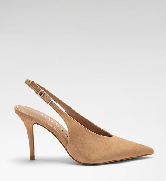 Sling Back in suede