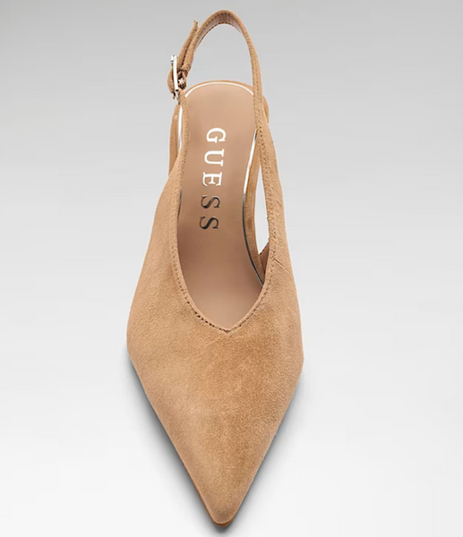 Sling Back in suede