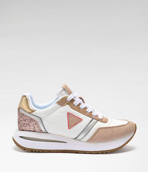 Sneaker rosa/glitter