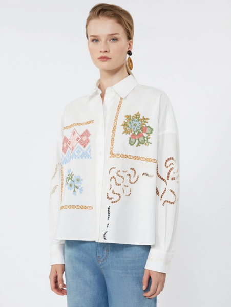Camicia ricami