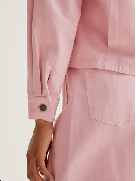 Denim jacket rosa