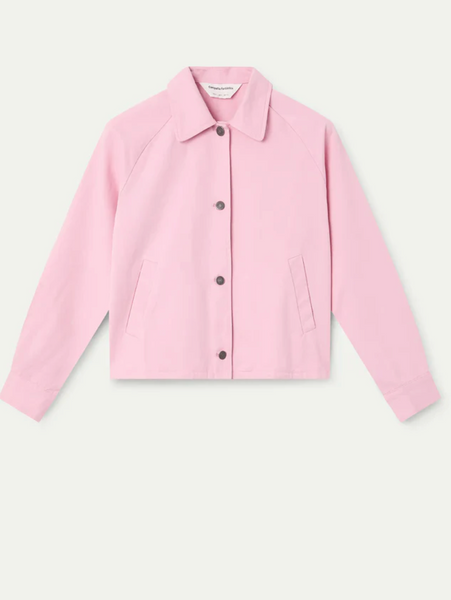 Denim jacket rosa