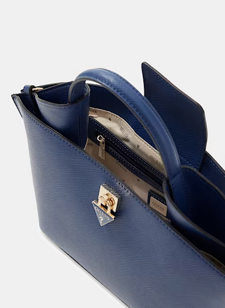 Borsa trapezio blu