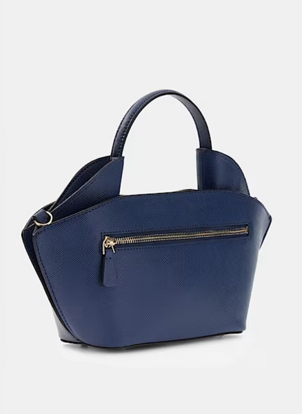 Borsa trapezio blu