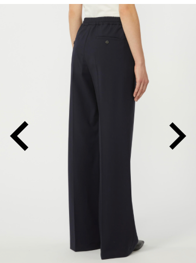 Pantalone Fresco lana blu navy