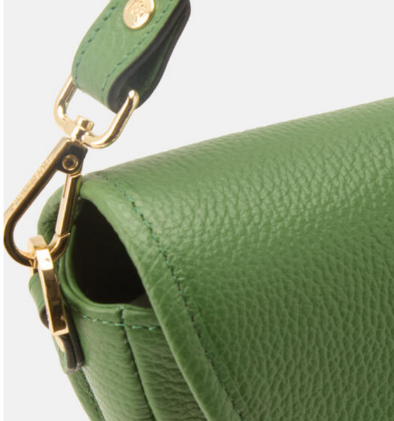 Borsa flap verde aloe