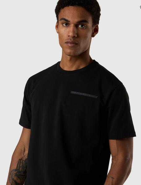 T-shirt Nera logo lettering