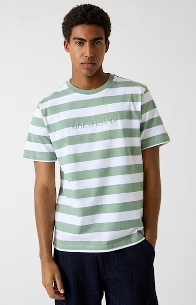 T-shirt righe Salvia