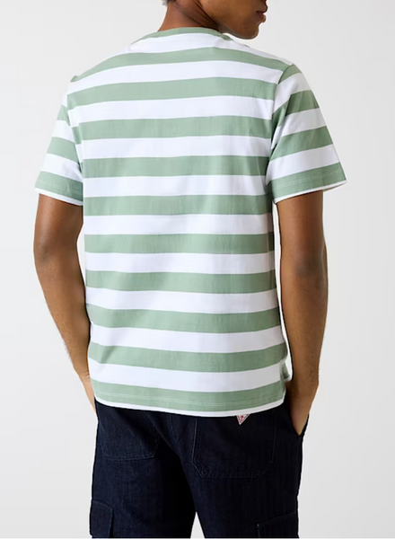 T-shirt righe Salvia