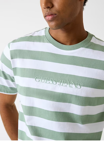 T-shirt righe Salvia