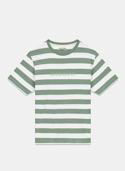 T-shirt righe Salvia