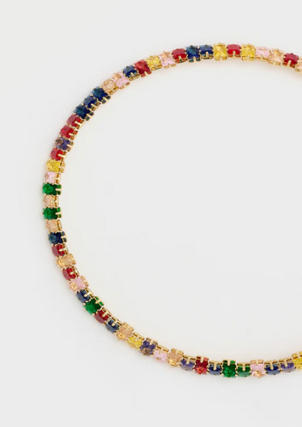 Collana girocollo multicolor