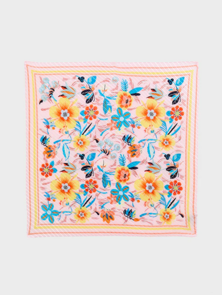 Foulard stampa floreale