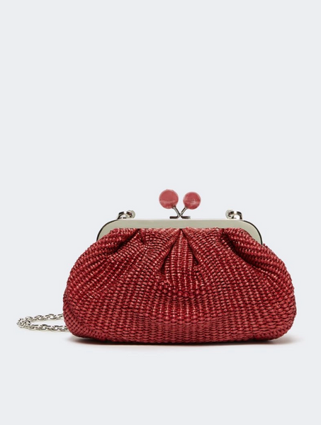 Pasticcino Bag Raffia Ciliegia