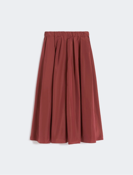 Gonna taffeta marsala