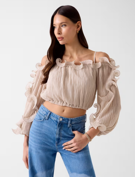 Top in chiffon