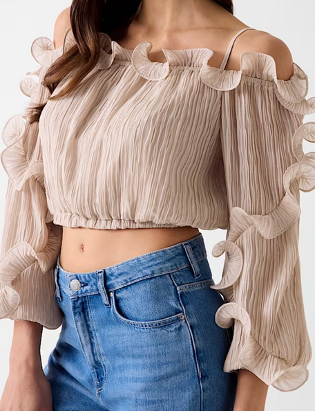 Top in chiffon