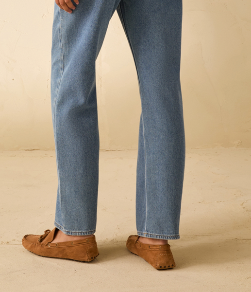 Jeans Straight con ricami