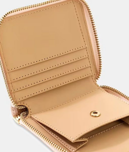 Portafoglio mini rosa