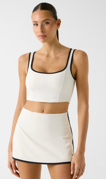 Top cropped bianco