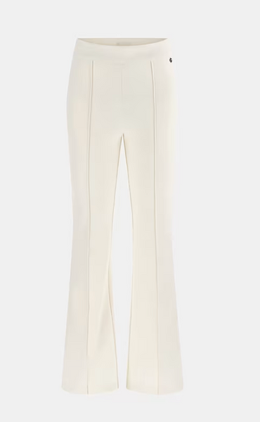 Pantalone flare panna