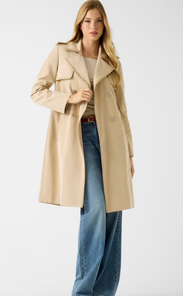 Trench in cotone