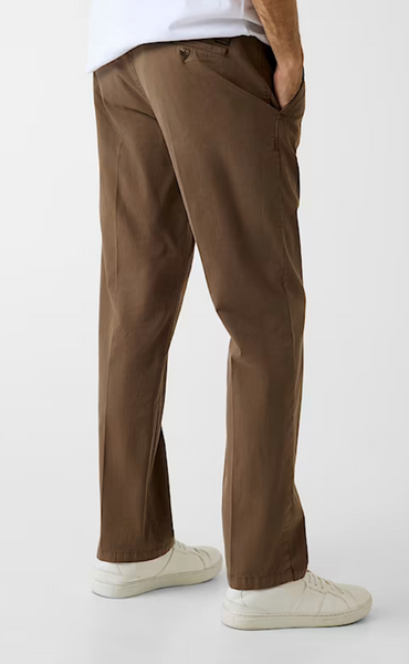 Pantaloni chino fango