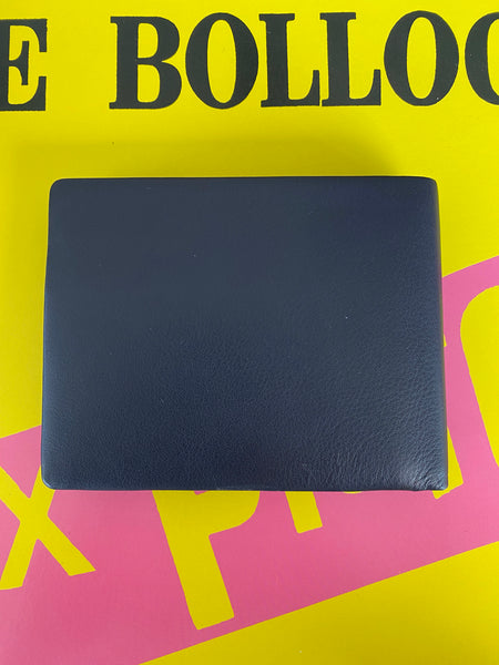 Portafoglio Pelle Blu